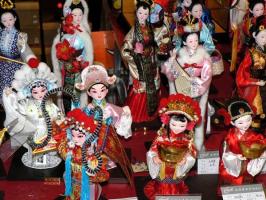 Beijing Silk Figure from China